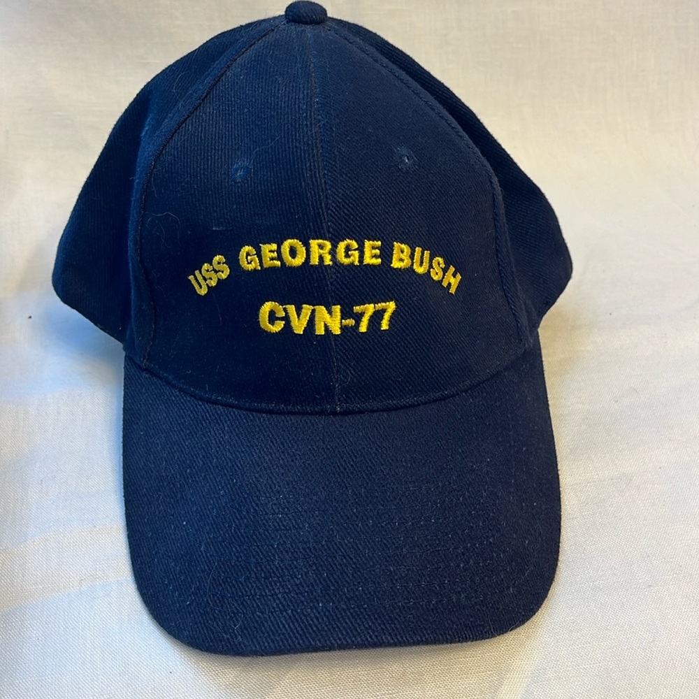 Vintage USS George Bush CVN-77 Hat